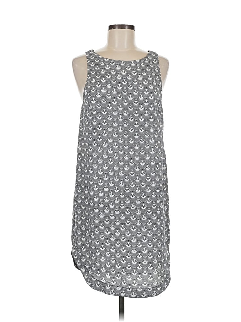 Pre-owned H&m Casual Dress In Gray