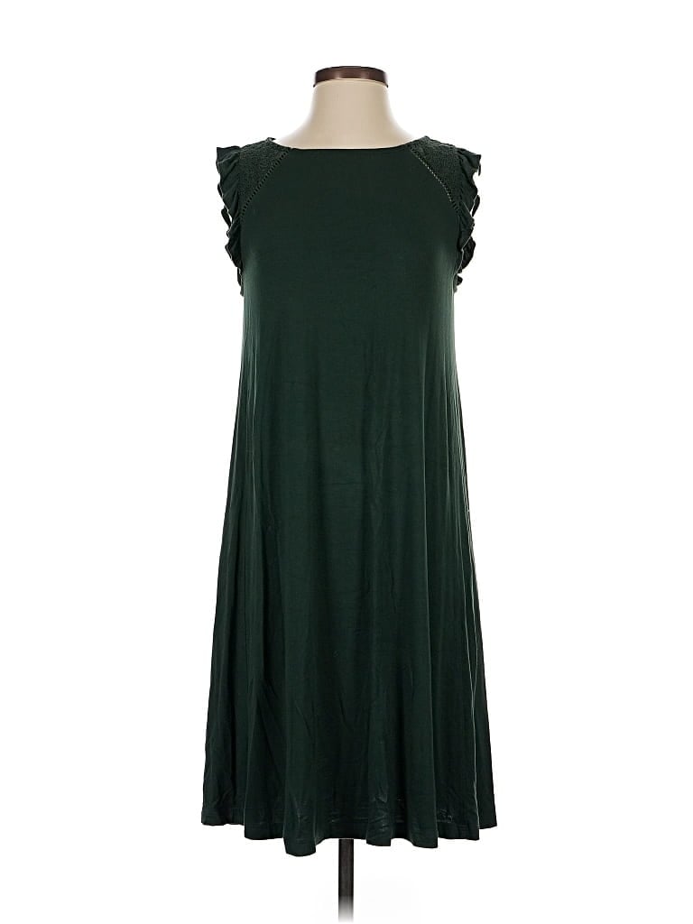 Pre-owned Ann Taylor Loft Casual Dress In Green