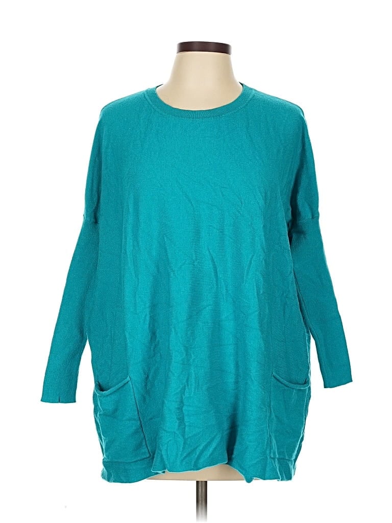 Pre-owned Discount Divas Pullover Sweater In Blue