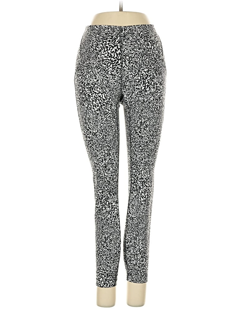 Pre-owned Lululemon Athletica Leggings In Silver
