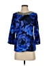 Boden Blue 3/4 Sleeve Blouse Size 2 - photo 1