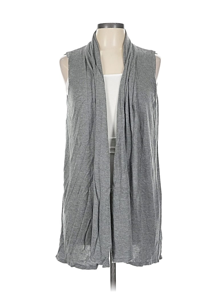 Pre-owned Joseph A Sweater Vest In Gray