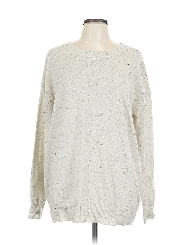 Pre-owned Lumiere Pullover Sweater In Silver