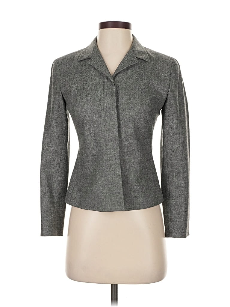 TAHARI Pre-owned Blazer Jacket In Gray