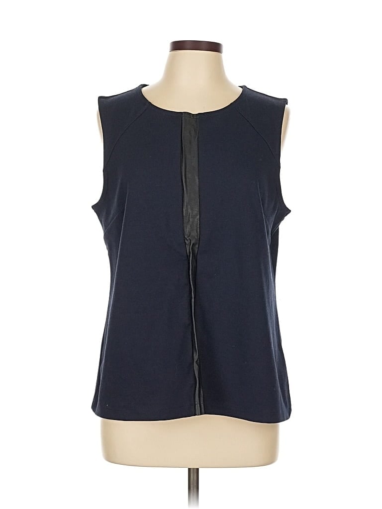 Pre-owned Banana Republic Factory Store Sleeveless Blouse In Blue