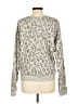 Rails Animal Print Silver Pullover Sweater Size L - photo 2
