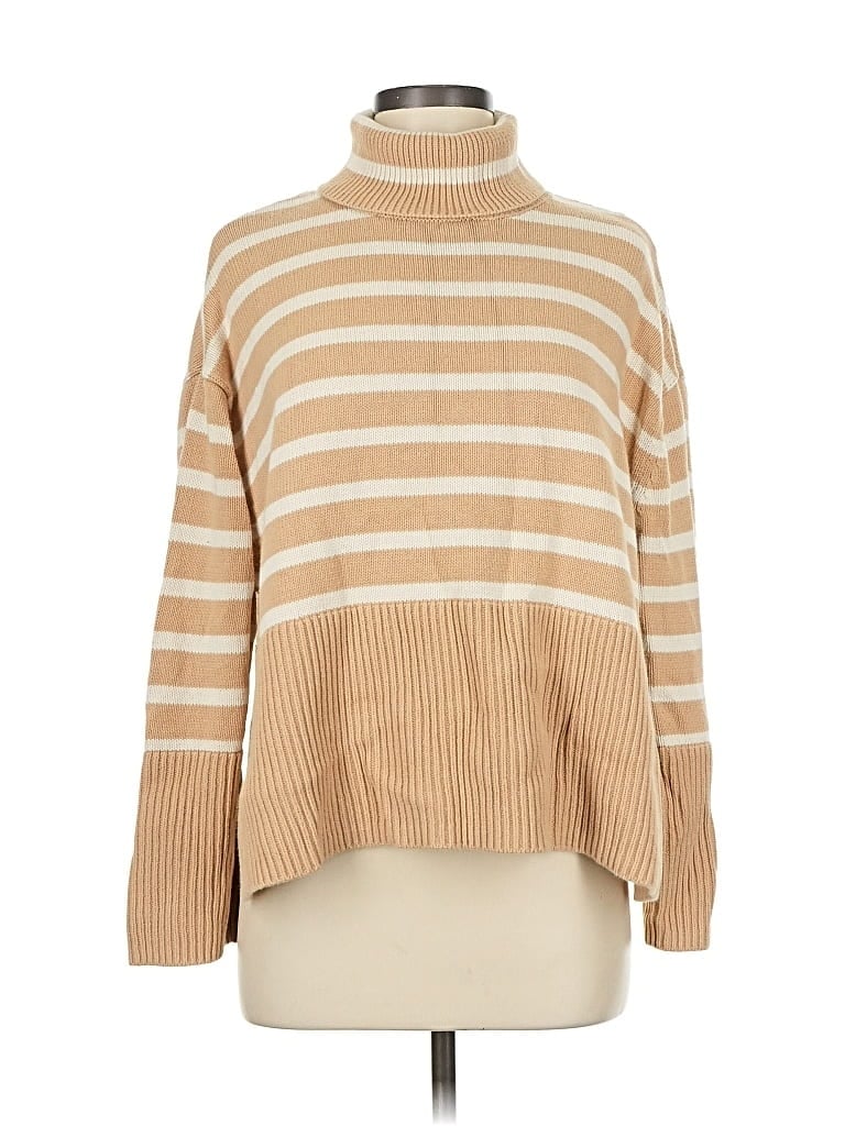 GAP Pre-owned Turtleneck Sweater In Brown