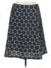 Renee C. 100% Polyester Graphic Gray Casual Skirt Size L - photo 1