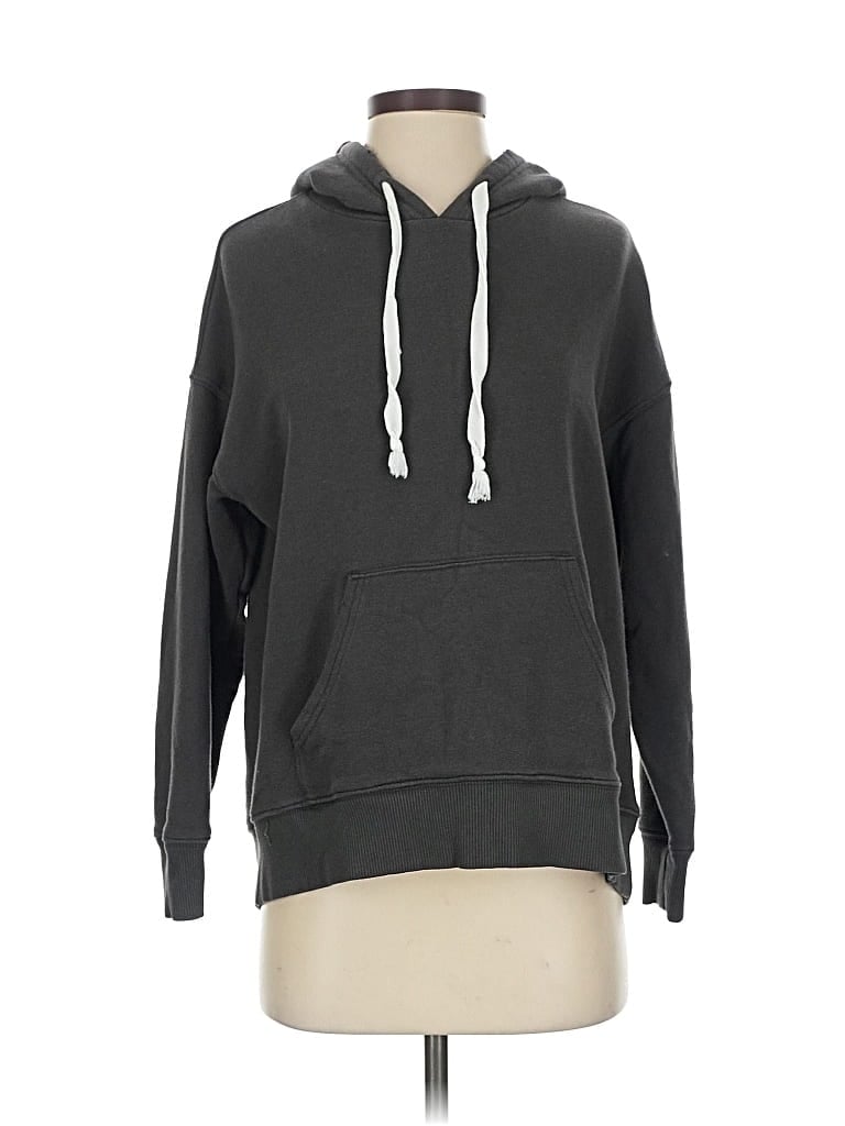 Pre-owned Aerie Pullover Hoodie In Gray