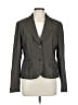 MICHAEL Michael Kors Chevron-herringbone Gray Brown Blazer Size 12 - photo 1