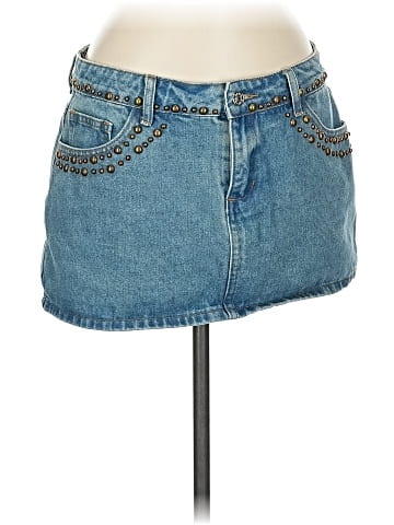 Edikted Denim Skirt (view 1)