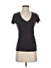 Everlane Solid Black Gray Short Sleeve T-Shirt Size XXS - photo 1