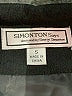 Simonton Says Solid Black Casual Skirt Size S - photo 4