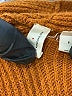 Moth Orange Pullover Sweater Size S - photo 7