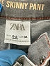 Zara Solid Gray Jeans Size 2 - 3 - photo 3