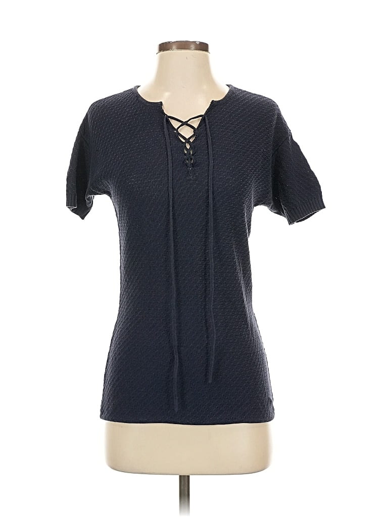 Pre-owned Frame Cardigan Sweater In Blue