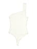 Privacy Please Solid Ivory One Piece Swimsuit Size S - photo 2