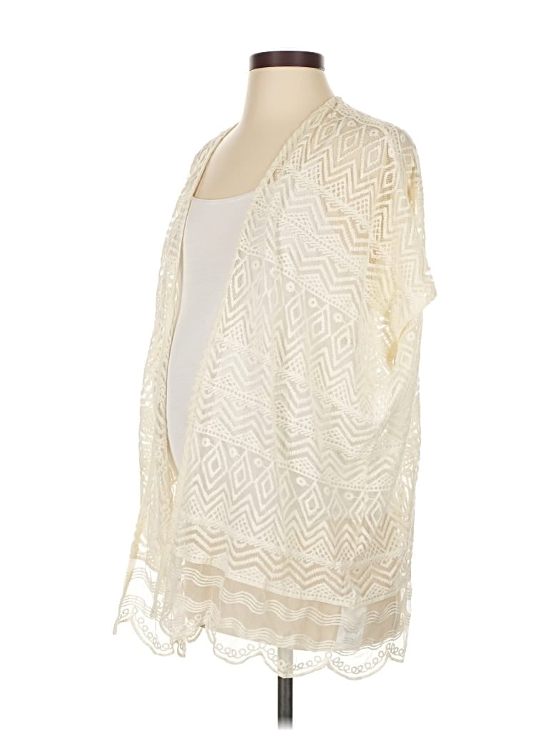 Pre-owned Motherhood Kimono In White
