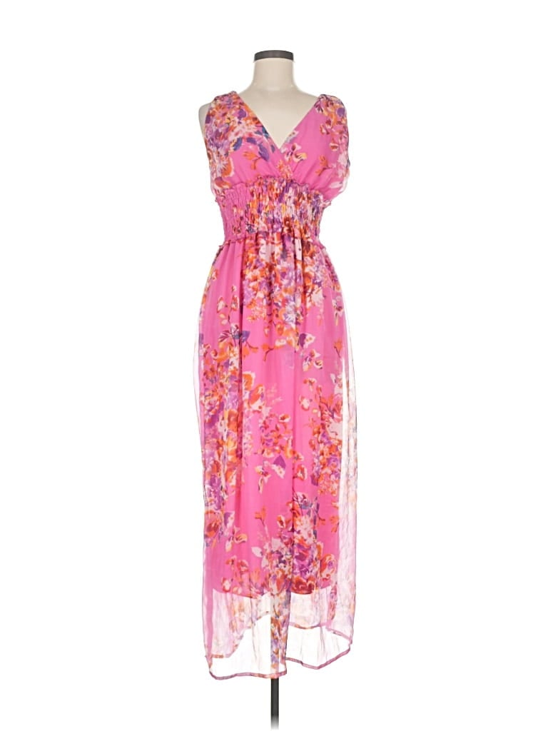 Pre-owned Assorted Brands Cocktail Dress In Pink