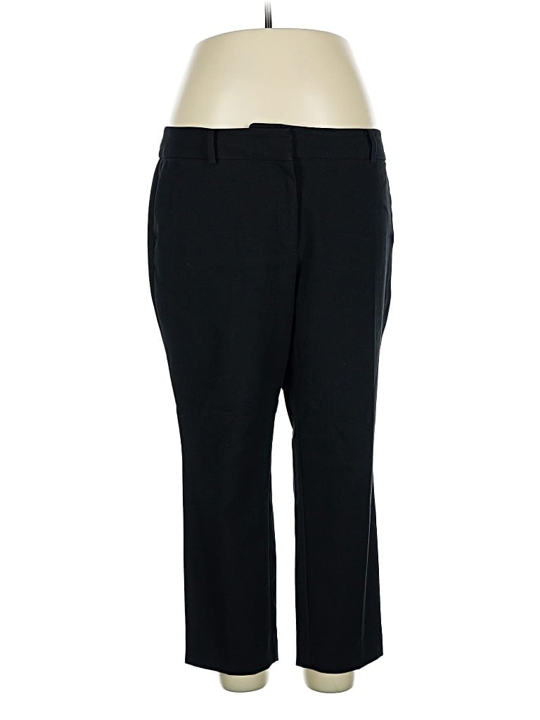 Pre-owned Ann Taylor Factory Dress Pants In Black