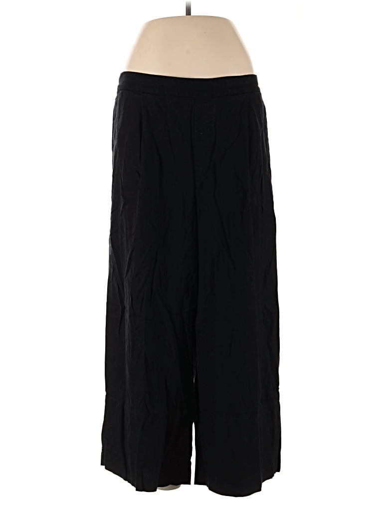 Pre-owned Banana Republic Factory Store Linen Pants In Black