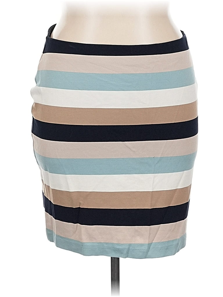 Pre-owned Ann Taylor Factory Casual Skirt In Blue