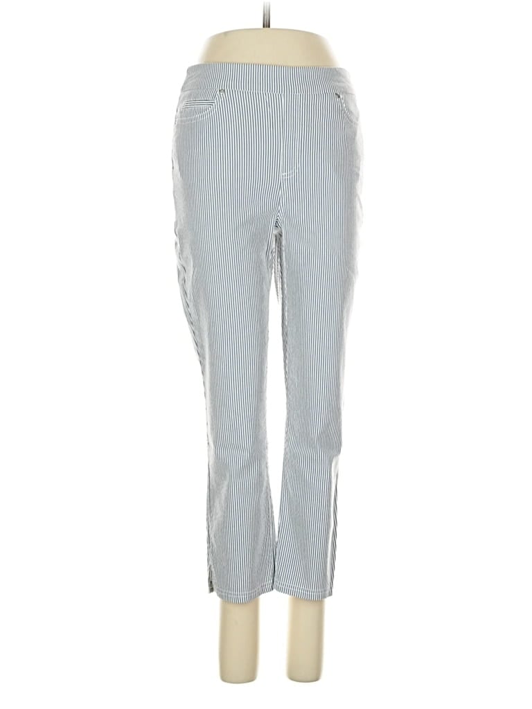 Pre-owned Mario Serrani Casual Pants In Gray