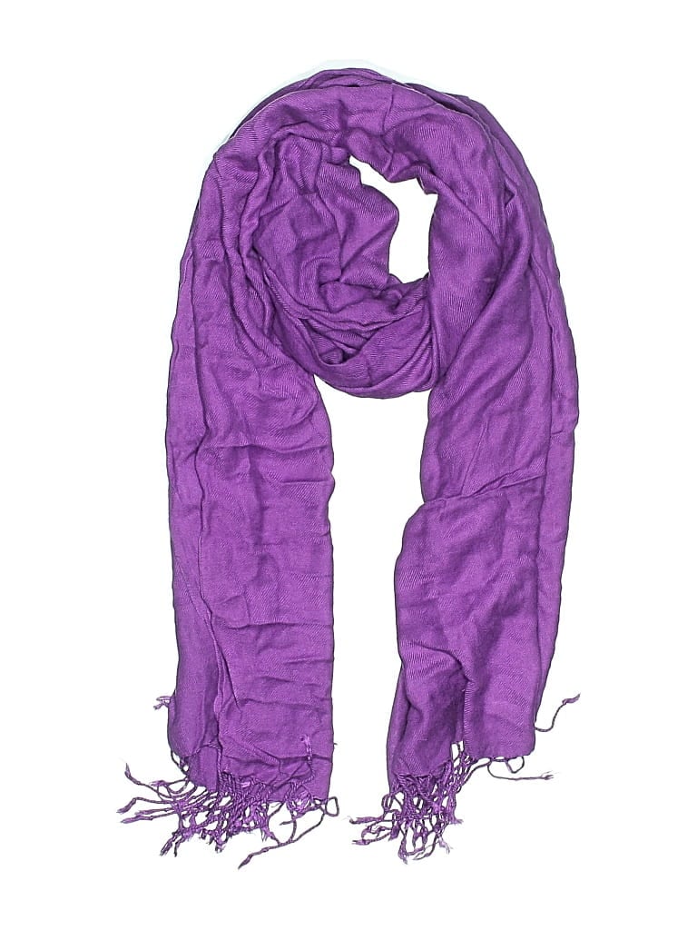 Pre-owned Unbranded Scarf In Purple
