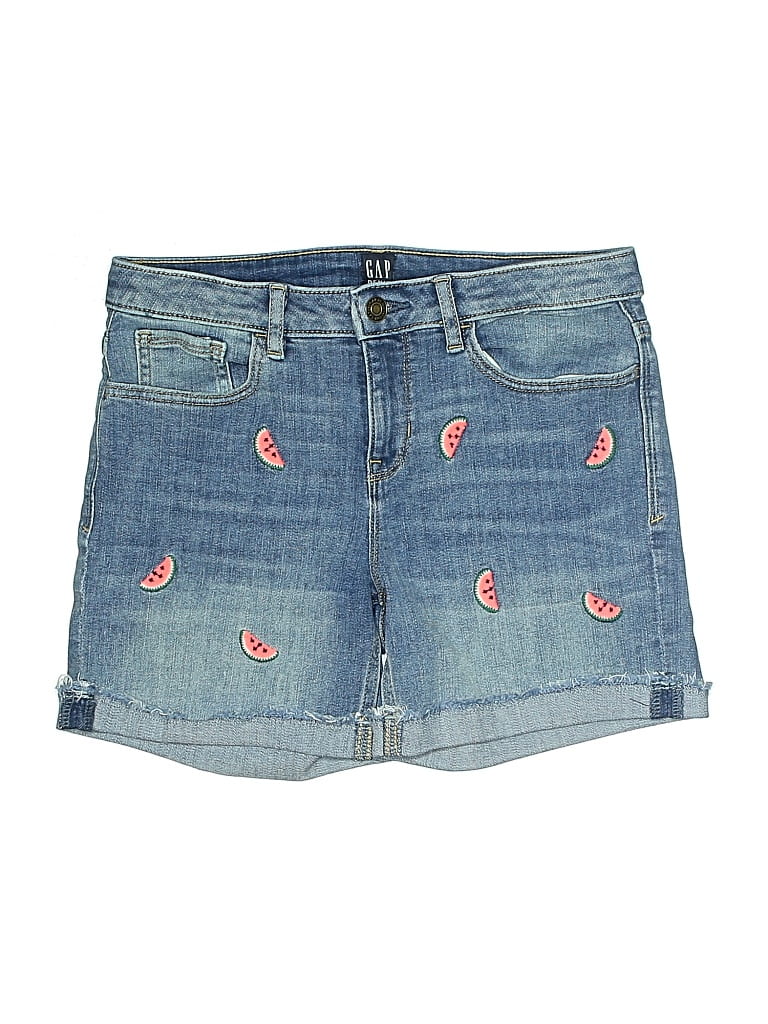 Pre-owned Gap Kids' Denim Shorts In Blue