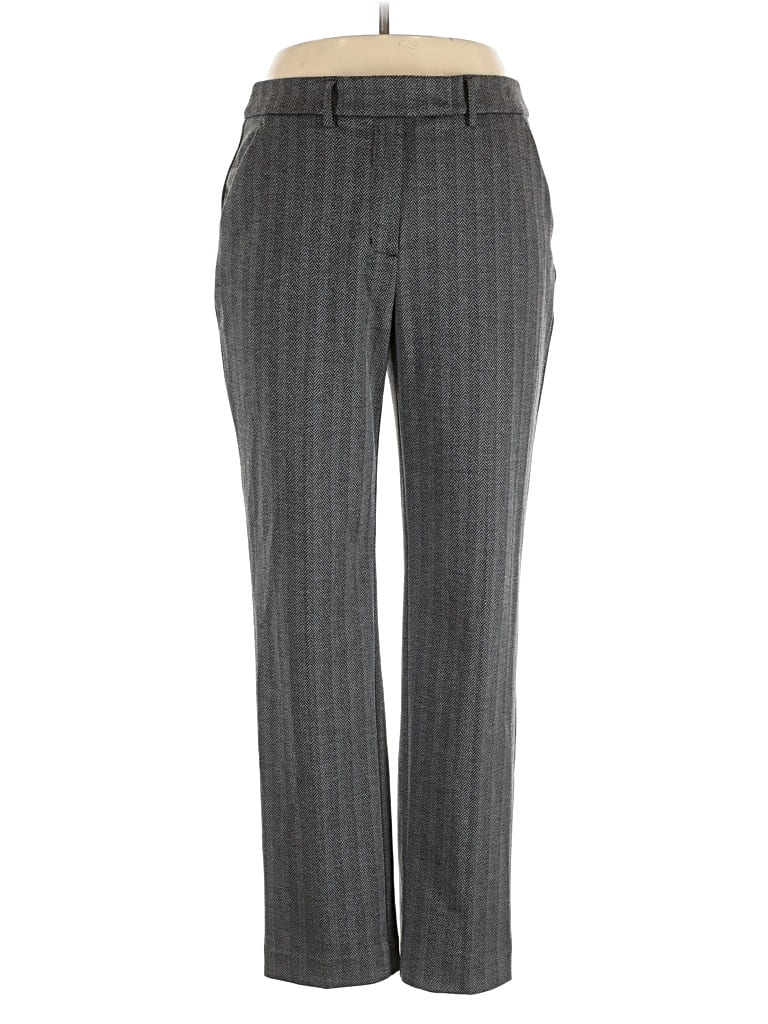 Pre-owned Simply Vera Vera Wang Dress Pants In Gray