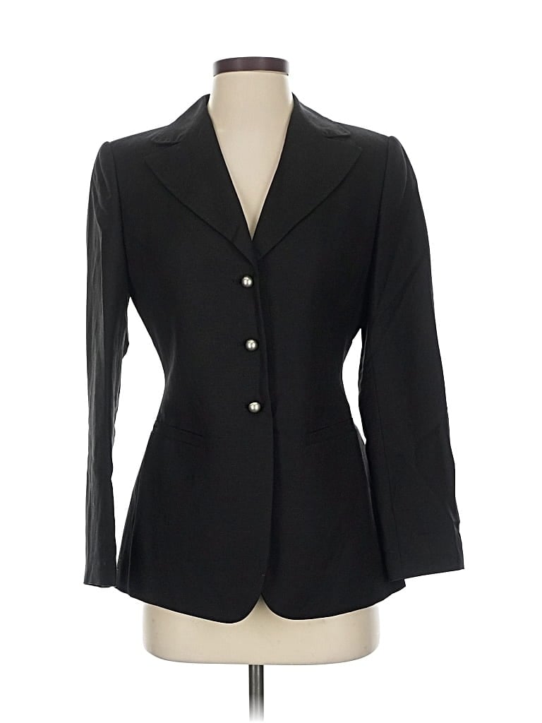 Pre-owned Calvin Klein Blazer Jacket In Black
