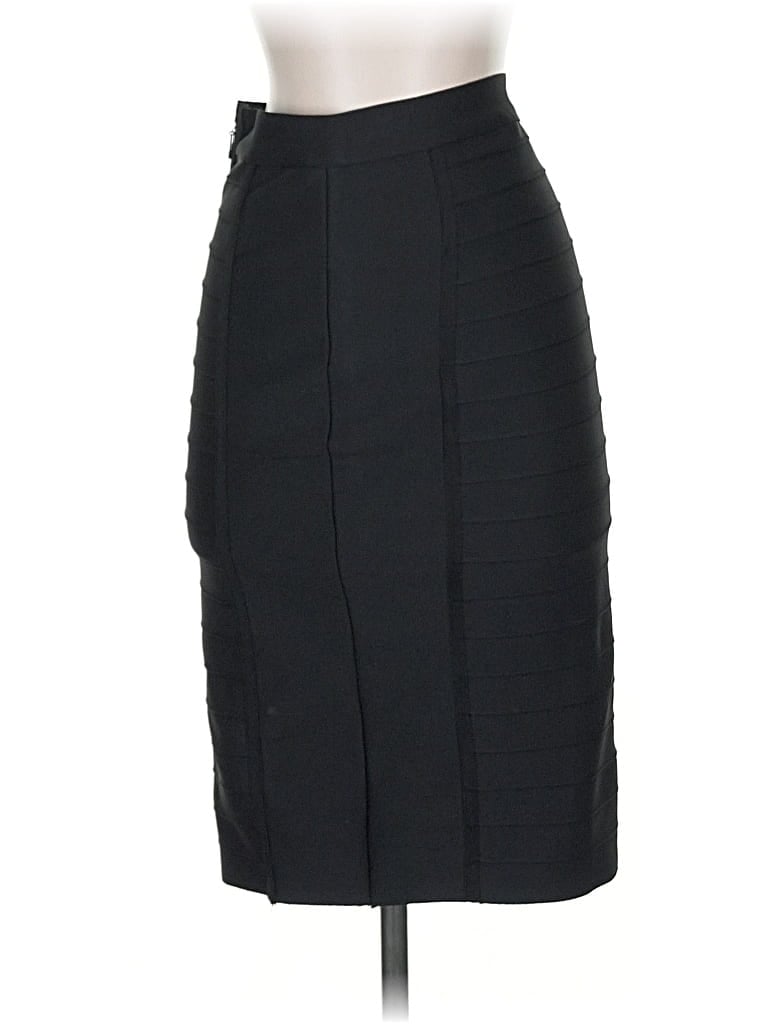 Pre-owned Unbranded Formal Skirt In Black