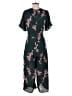 Louna 100% Polyester Floral Black Jumpsuit Size S - photo 2