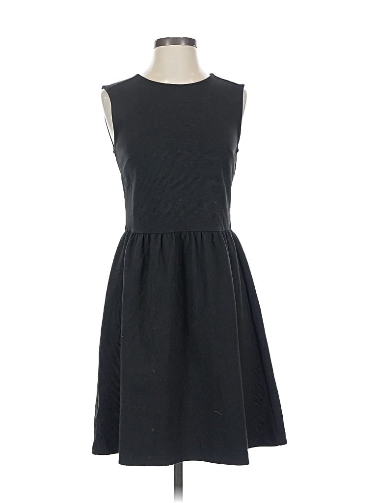 Pre-owned Ann Taylor Loft Casual Dress In Black