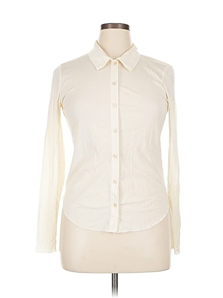 WILFRED Pre-owned Long Sleeve Blouse In White