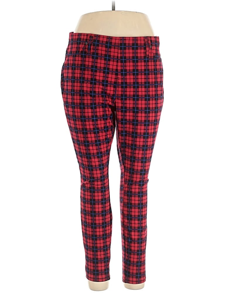 Pre-owned Terra & Sky Casual Pants In Red