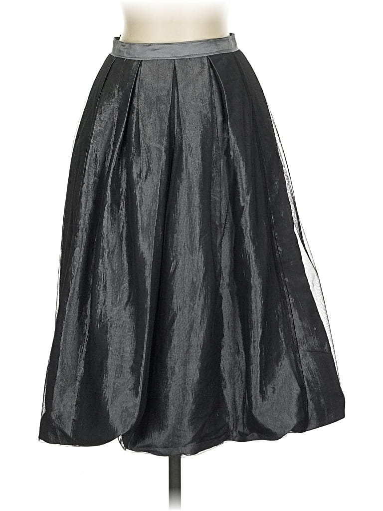 Pre-owned Unbranded Formal Skirt In Gray