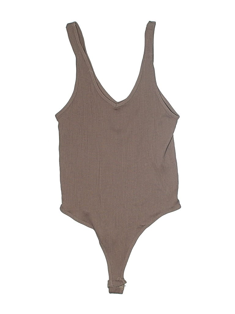 Pre-owned Gypsy & Jade Bodysuit In Brown