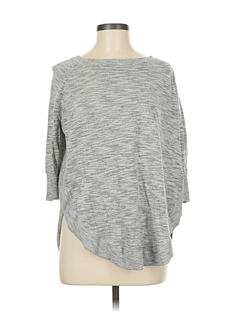Pre-owned Express Pullover Sweater In Gray
