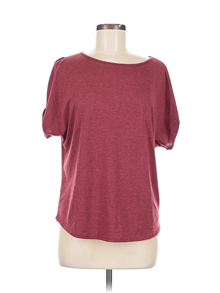 COLETTE Pre-owned Short Sleeve T-shirt In Burgundy