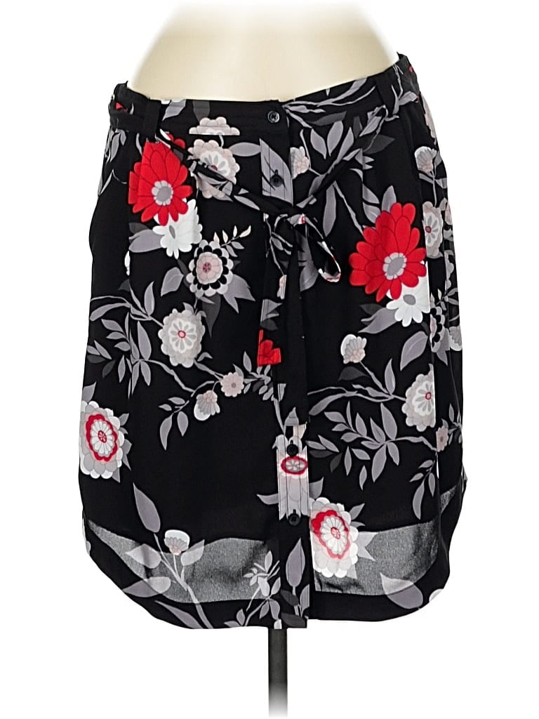 Pre-owned Ann Taylor Loft Casual Skirt In Black