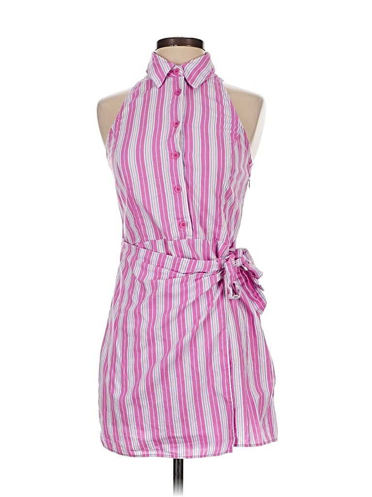 Pre-owned Mng Casual Dress In Pink