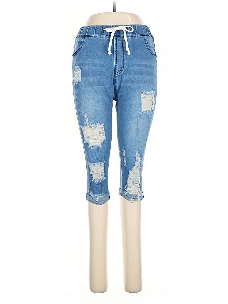 Pre-owned Unbranded Jeans In Blue