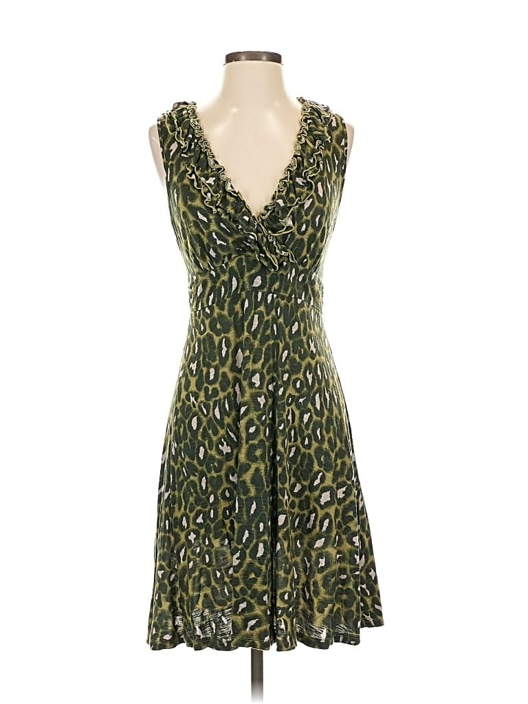 Pre-owned Inc International Concepts Cocktail Dress In Green