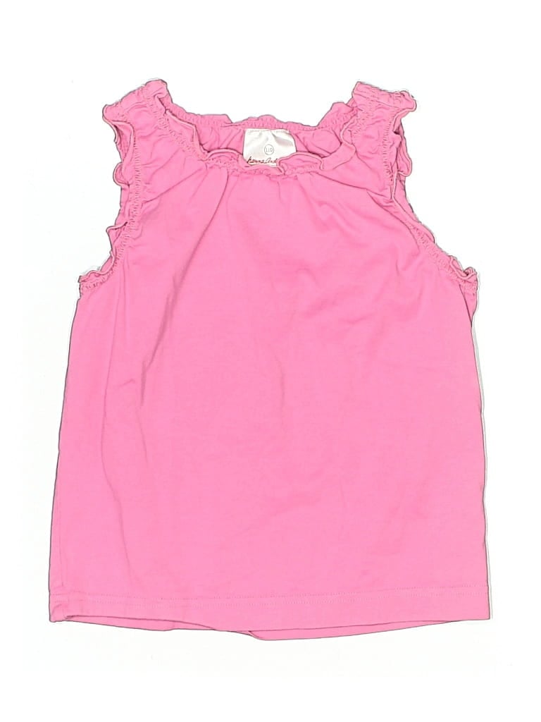 Pre-owned Hanna Andersson Kids' Sleeveless T-shirt In Pink