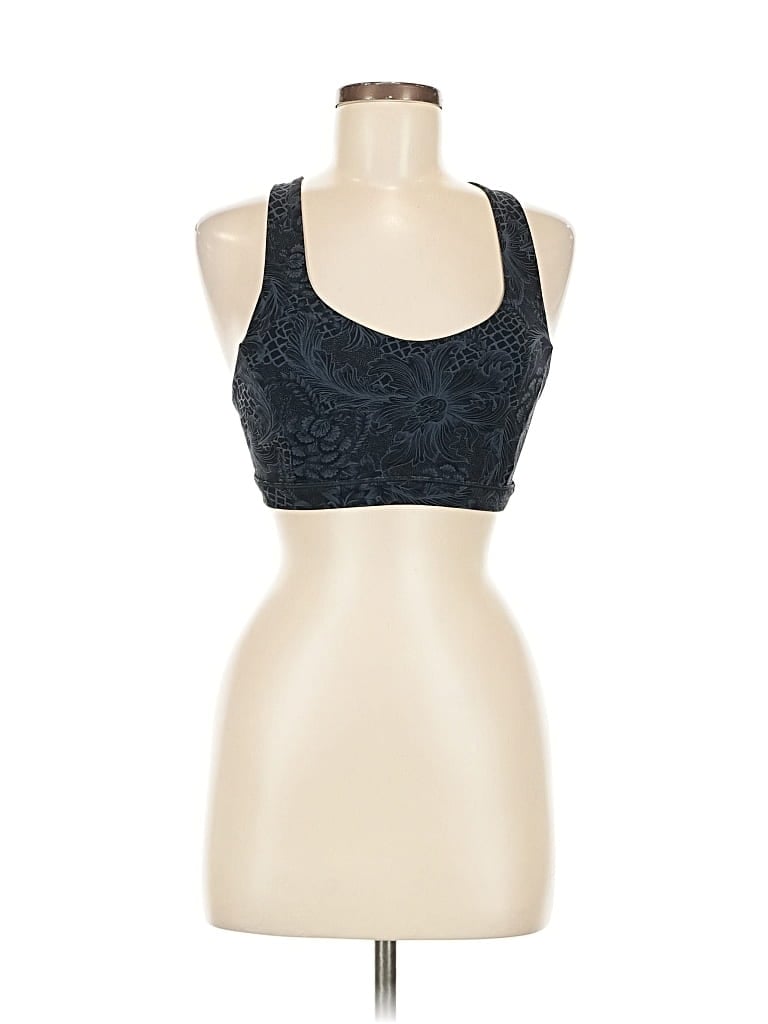 Pre-owned Lululemon Athletica Sports Bra In Blue