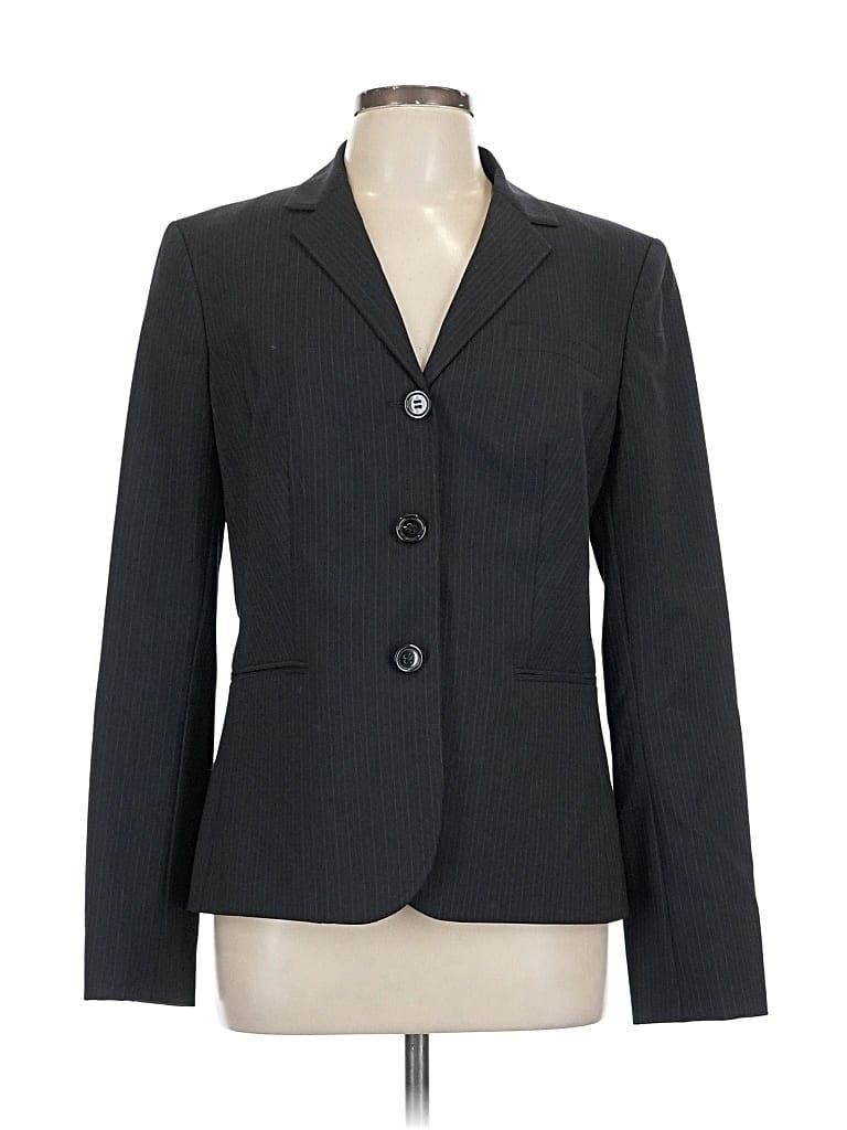 Pre-owned The Limited Blazer Jacket In Gray