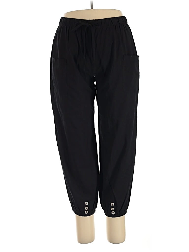 Pre-owned Unbranded Track Pants In Black
