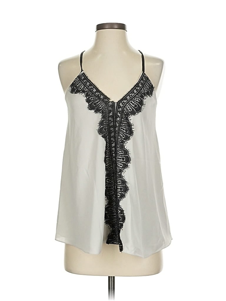 Pre-owned Jeans By Buffalo Sleeveless Blouse In Silver