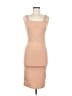 Forever 21 Solid Tan Cocktail Dress Size M - photo 1